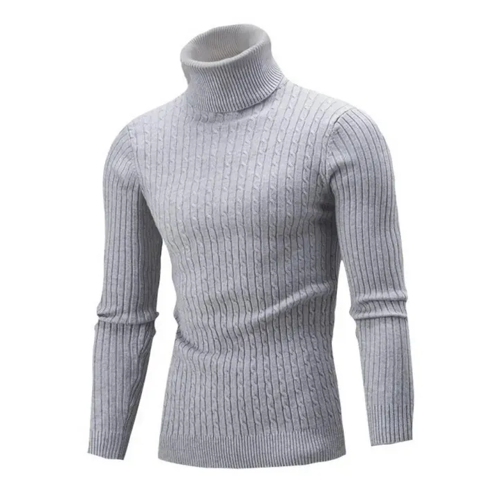 %E3%80%90New%20release%E3%80%91%20Men%20Long%20Sleeve%20Sweater%20High%20Neck%20Men's%20Winter%20Sweater%20Solid%20Color%20Long%20Sleeve%20Turtleneck%20Top%20for%20Autumn/winter%20Clothing%20High%20-%20Image%205