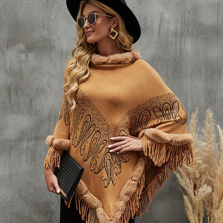 ladies poncho shawl