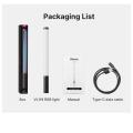 Ulanzi i-Light VL119 RGB Handheld Light Wand LED RGB Stick 2500-9000K Photography Lighting Magnetic Tube Light for Video Vlog. 
