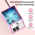 LINMANDA 35000RPM Electric Nail Drill Machine Manicure Nail Files Drill Bits Gel Polish Remover Tools With Nail Drill Bits Set Vnce Lncei.