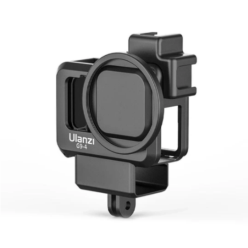 Ulanzi%20G9-4%20For%20GoPro%2012%2011%2010%209%20Hero%20Black%20Plastic%20Vlog%20Case%20Cage%20Housing%20Case%20With%20Mic%20And%20Fill%20Light%20Cold%20Shoe%20Vlog%20Accessories%20-%20Image%209