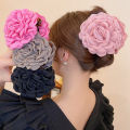 Big Flower Women's Hair Claws 2023 New In Vintage Fashion Headwear Simple Lage Size Hair Accessories for Women Gift. 