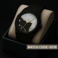 Inspried bye Arabic Aura Men's watch Quartz movement Polycarbone plastic body original watch with box. 