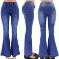 Black Low Rise Flared Jeans Women Spring Summer Casual Vintage Skinny Bell Bottom Mom Jeans Korean Slim Denim Trousers Y2k Pants.