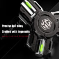 Fidget Spinner Metal Alloy Luminous Long Lasting Fingertip Gyro EDC Spinning Top Stress Relief Toys for Adults Kids.