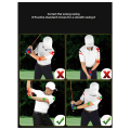 PGM 1 PCS Golf Rotary Swing Practicer Corrects Wrong Swing Improves Swing Speed Corrects Posture. 