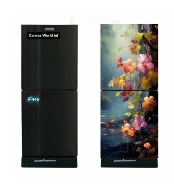 🧊 Fridge Wrapping Sticker – Premium Waterproof (Sparkling Lamination)