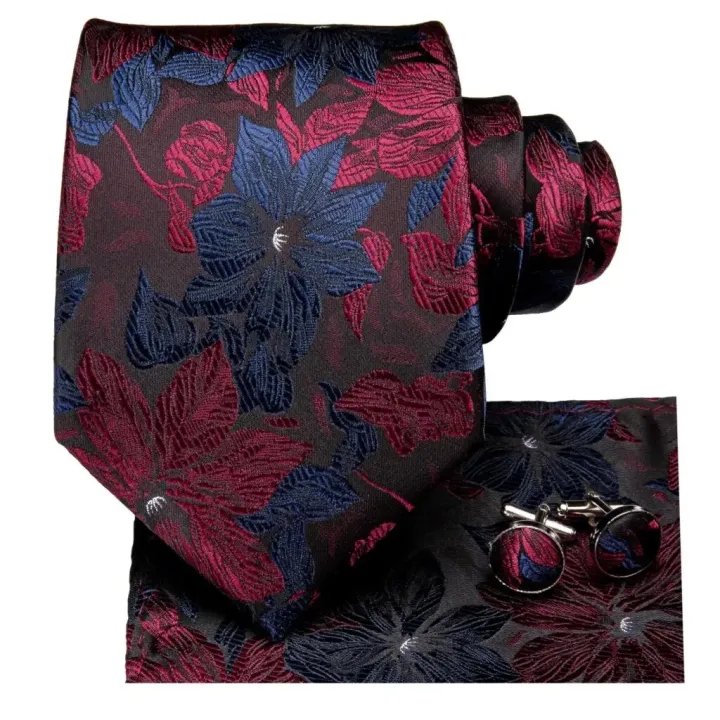 Hi-Tie%20Red%20Fashion%20Paisley%20100%25%20Silk%20Men's%20Tie%20Set%208.5cm%20Wedding%20Ties%20For%20Men%20New%20Design%20Hanky%20Cufflinks%20Set%20Quality%20Necktie%20-%20Image%205