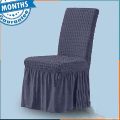 একক চেয়ারের ছাই রঙের কভার 1 পিস - sofa cover. 