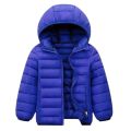 Kids Boy Light Down Jacket Autumn Coats Children Girl Cotton Warm Hooded Outerwear Teenagers Students Clothes 3-14 Years Old New. 