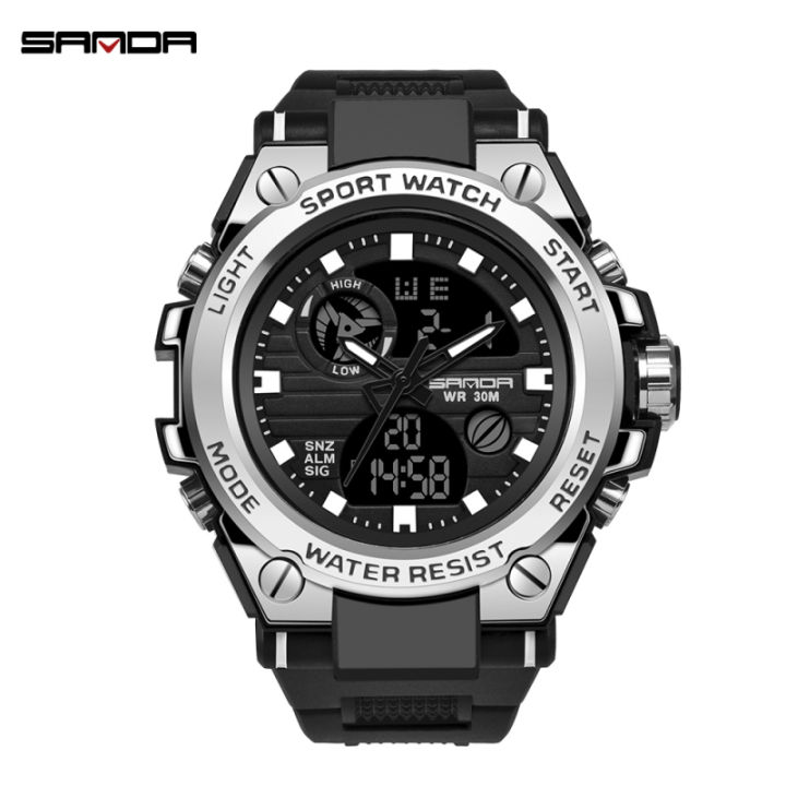 SANDA%20Brand%20Men%20Watch%20Sports%20Digital%20Watch%20LED%20Men's%20Multi-Function%20Watch%20Luxury%20Chronograph%20Fashion%20Outdoor%20Swimming%20Waterproof%20Watch%20739%20-%20Image%205