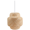 Modern Bamboo Pendant Light Rattan Lights Fixture Bamboo Wicker. 