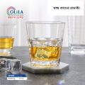 Shorbot Glass / Drinking Glass - 6 Pcs Set (227Ml) - 05 - Classic Drinking Glass Set For Refreshing Beverages.