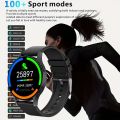 Smart Watch Men And Women 1.44 Inch Screen Bluetooth Call Health Monitoring Sport Fitness Tracker Weather Display Fashion watch.