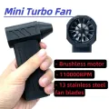 Mini Turbo Jet Fan Turbo Violent Fan 110000RPM Powerful Blower with High Speed Duct Fan Air Blower Portable Replacement Spare Parts Accessories. 