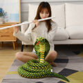 80/170/240cm Simulated Colorful Cobra Plush Toy Stuffed Animals Snakes Plushies Doll Funny Spoof Joke Soft Toys Home Decor.