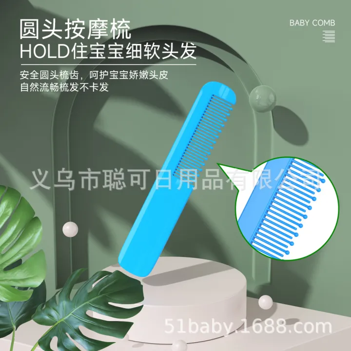 Baby%20Comb%20Straight%20Comb%20Newborn%20Children's%20Hair%20Comb%20Small%20Comb%20Girl%20Toddler%20Small%20Comb%20ABS%20Material%20-1pcs%20-%20Image%202