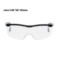 250 Degree Vision Glasses Magnifier Magnifying Eyewear Reading Glasses - Black. 