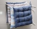 Chair Cushion. Chair Sitting Pillow, Chair Seat Cushion High Quality Cotton Fabric 40cmx40cm Size 1 pics gray color.