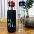 Glass my water bottle 500 ml. 