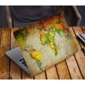 World Map Premium Poster Premium Laptop Sticker AR-5605. 