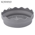 Silicone Fryer Liner 2pcs Silicone Fryer Liner Round Foldable Food Grade Bpa Free Heat Resistant Dishwasher Safe Reusable Oven Baking Tray Basket Bowl Kitchen Supplies Non-stick Fryer Liner. 