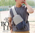 Men Crossbody Sling Bag Shoulder bag 8/12 inch. 