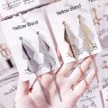 【beauty code store】Net Red Geometric Temperament Diamond Fashion Wild Rhinestone Personality Bar Long Super Fairy Earrings.