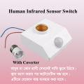 PIR Infrared Sensor Switch Automatic Light Lamp Holder Switch, Motion sensor holder For Light.