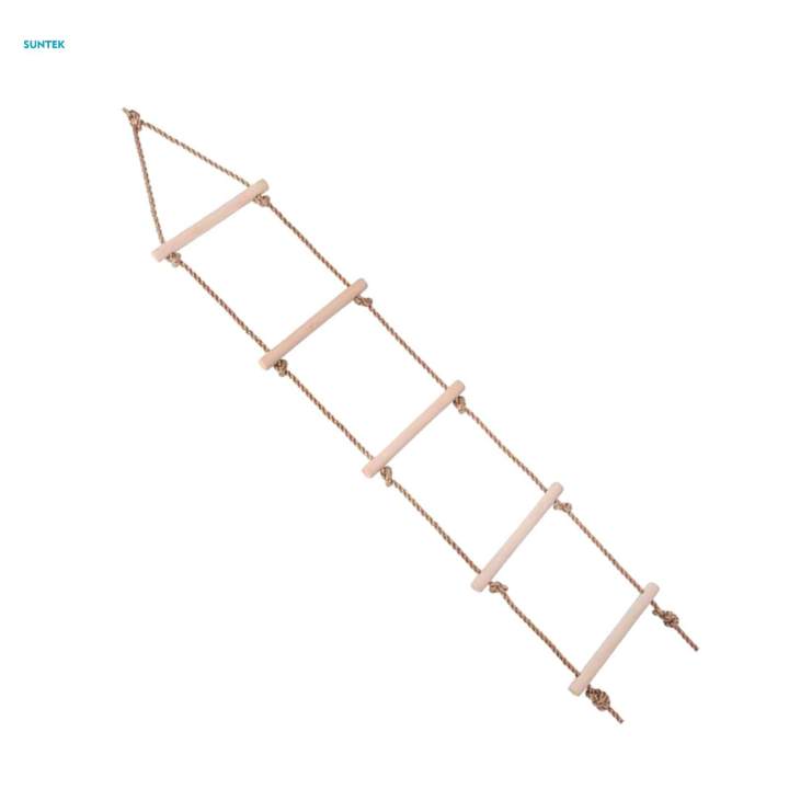 2xRope Climbing Ladder Playhouse Ladder Toy Role Game Play Accs for Kids