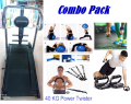 3 Way Manual Treadmills + Combo Pack. 