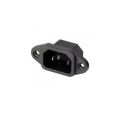 AC 250V 10A C14 Panel Mount Power Connector Socket for Rice Cooker Replacement parts 1 Peace. 