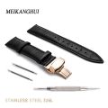 Watchband 12mm18mm 19mm 20mm 21mm 22mm 24mm Soft Calf Leather Watch Strap Alligator Grain Watch Band for Tissot Seiko.