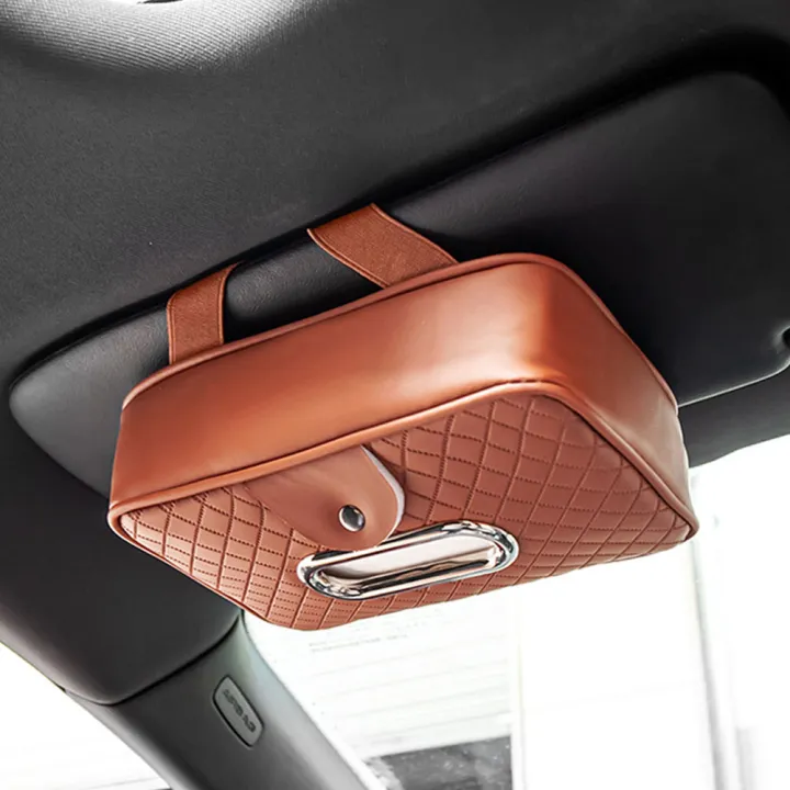 SL%20Car%20Tissue%20Holder%20PU%20Leather%20Backseat%20Tissue%20Case%20With%20Adjustable%20Strap%20Wipes%20Dispenser%20Interior%20Parts%20-%20Image%209