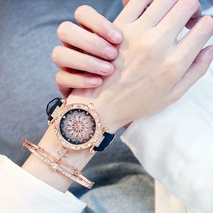 LooKeo%20mall%20Women%20Starry%20Sky%20Watch%20Luxury%20Rose%20Gold%20Diamond%20Watches%20Ladies%20Casual%20Leather%20Band%20Quartz%20Wristwatch%20Female%20Clock%20zegarek%20damski%20-%20Image%204