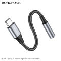 BOROFONE BV16 Type-C to 3.5mm Digital Audio Converter Type C to 3.5mm Audio Cable Converter. 