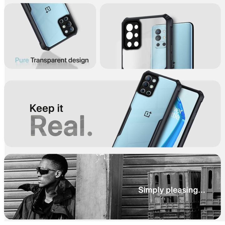 For%20OnePlus%209R%20(1+9R)%20Edge-Reinforced%20Shockproof%20Cushion%20Back%20Clear%20Hybrid%20Transparent%20Hard%20Cover%20Casing%20-%20Image%205
