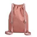 Portable Women Drawstring Backpack Lightweight Girl Travel Daypack Waterproof Nylon Shopping Bag Sports Hiking Swimming Bagpack. 