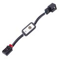 4Pcs Dynamic Turn Signal Indicator LED Taillight Add-on Module Cable Wire for Golf 7 Tail Light.