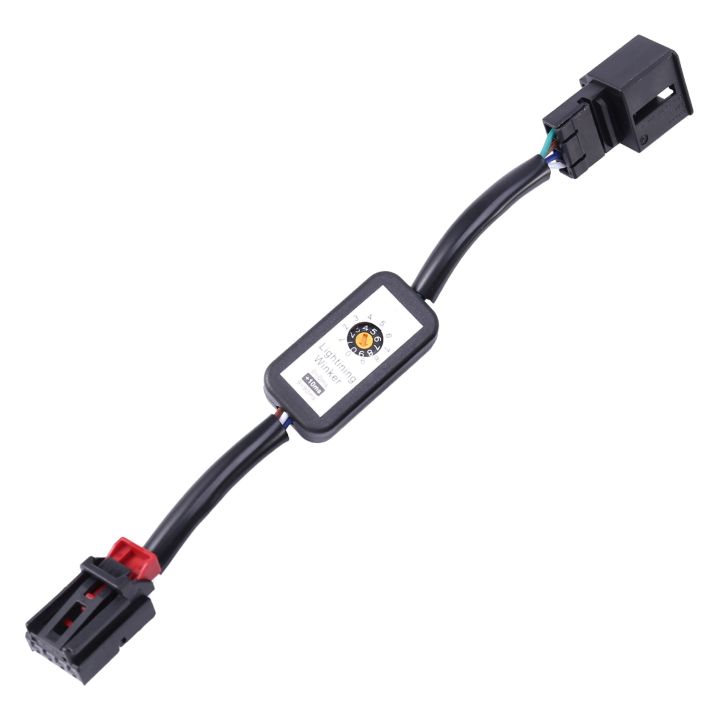 4Pcs%20Dynamic%20Turn%20Signal%20Indicator%20LED%20Taillight%20Add-on%20Module%20Cable%20Wire%20for%20Golf%207%20Tail%20Light%20-%20Image%205