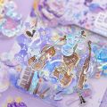 New Panda Online Pet ticker Package Magic Painting Color erie Fantay Gilt Three-dimenional ticker Diy Diary Decorative ticker.