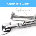 Adjustable Width Rolled Hemmer Foot Sewing Machine Rolled Hem Attachment Hemming Tool (15-25mm). 