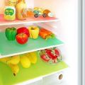 4pcs Refrigerator Pad Antibacterial Antifouling Mildew Moisture Pad Waterproof Refrigerator Mats. 