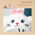 New Cute Rabbit Jumping Up Cap Kid Adult Cap Gift Bunny Ear Hat Pluh Moving  Hat Movable Ear Airbag Cap Winter Hat. 
