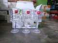 6 pcs shorbot glass china glass for drink - 160 ml.