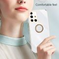Tokifu For Samsung Galaxy A51 A71 Deluxe Fashion 6D Electroplate Border Shiny Phone Back Cover Soft Silicone Case. 