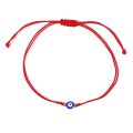 12pcs Turkish Style Evil Eye Bracelet for Women Men Teens Lucky Red Rope Handmade Wove Shell Pendant Surf Anklet Wholesale. 