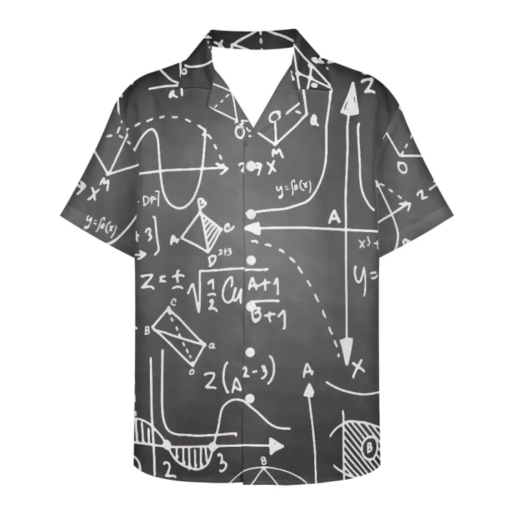 Scientific%20Formula%20Blackboard%20Pattern%20Prints%20Brainiac%20Men%20Summer%20Breathable%20Hawaiian%20Shirt%20Camisa%20Masculina%20Avocado%20Casual%20Male%20-%20Image%202