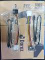1 Sata + 1 extension power Cable For Desktop- Used- DVD - S.S.D - H.D.D.