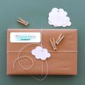 1Roll/120Pcs Thank You Stickers For Envelope Sealing Labels Stationery Supplies Handmade Wedding Gift Decoration Sticker. 